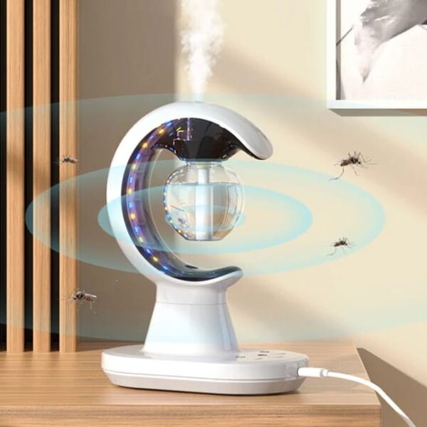 Multifunctional Smart Electric 3 In 1 Mosquito Repellent Air Humidifier LED Lamp