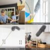 Microfiber Duster with 100-Inch Extension Pole – High Ceiling & Fan Cleaning | ASGADGET