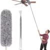 Microfiber Duster with 100-Inch Extension Pole – High Ceiling & Fan Cleaning | ASGADGET