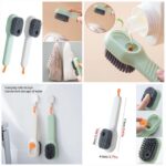 Buy Multifunctional Liquid Press Brush – Easy Cleaning with Built-in Soap Dispenser
